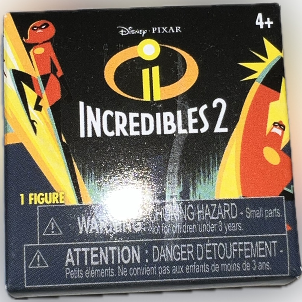 🍄New The Incredibles Collectible Micro Mini Mystery Figure Series 2 Disney Pixar